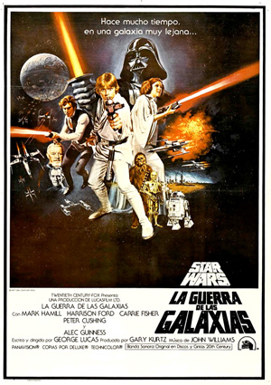 poster de La Guerra de las Galaxias
