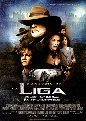 poster de La Liga de los Hombres Extraordinarios