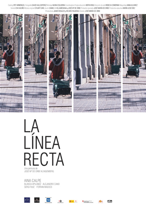 poster de La lnea recta