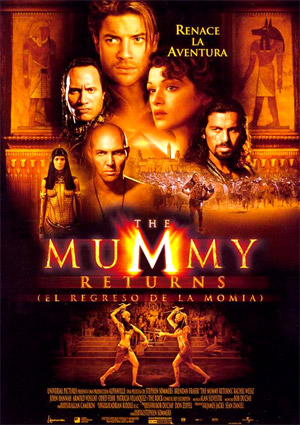 poster de The Mummy Returns (El Regreso de la Momia)