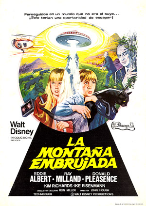 poster de La montaa embrujada