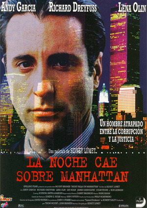 poster de La noche cae sobre Manhattan