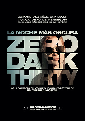 poster de La noche ms oscura (Zero Dark Thirty)