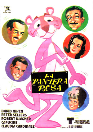 poster de La pantera rosa