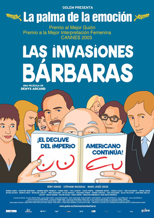 Car&aacute;tula frontal de Las invasiones b�rbaras