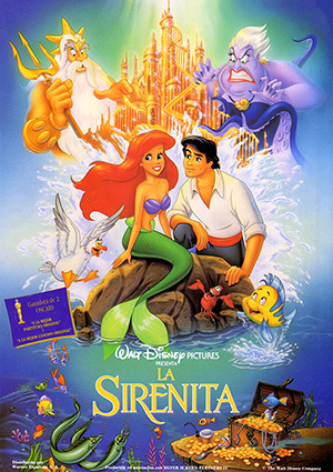 poster de La Sirenita