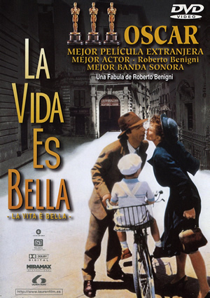 Carátula frontal de La vida es bella