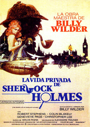 poster de La vida privada de Sherlock Holmes