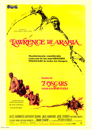 poster de Lawrence de Arabia