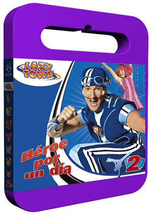 Carátula frontal de Lazy Town vol.2: Hroe por un da