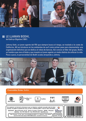 Carátula trasera de Cinemateca: Le llaman Bodhi