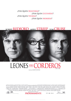 poster de Leones por corderos