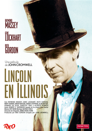 Carátula frontal de RKO: Lincoln en Illinois