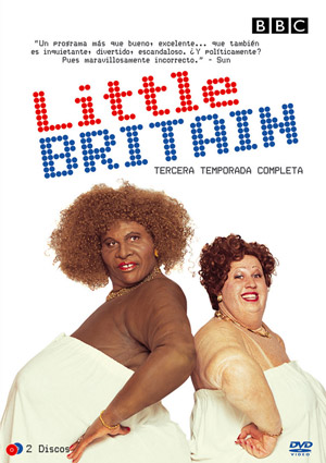 Carátula frontal de Little Britain: 3 temporada completa