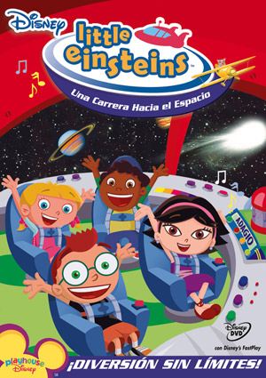 Carátula frontal de Little Einsteins: Una carrera hacia el espacio