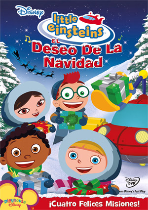 Carátula frontal de Little Einsteins: El deseo de la Navidad