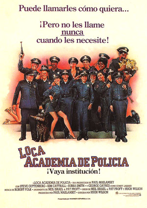 poster de Loca Academia de Polic�a