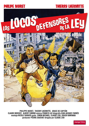 Carátula frontal de Los locos defensores de la ley