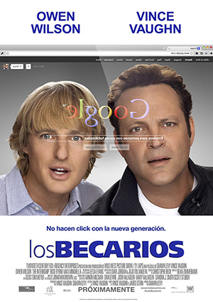 poster de Los becarios