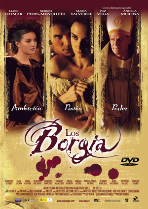 Carátula frontal de Los Borgia