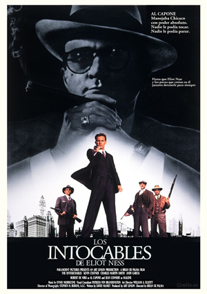 poster de Los intocables de Eliot Ness