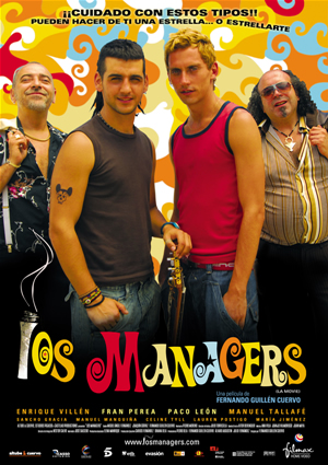 Car&aacute;tula frontal de Los managers