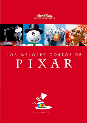 Carátula frontal de Los mejores cortos de Pixar - Volumen 1
