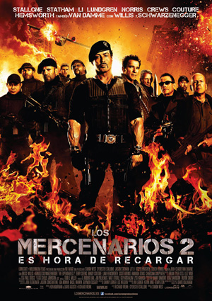 poster de Los Mercenarios 2