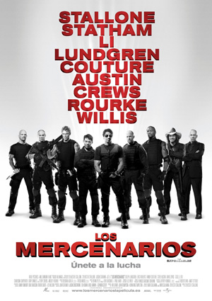 poster de Los Mercenarios