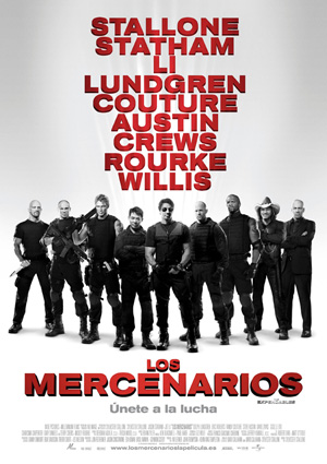 poster de Los Mercenarios