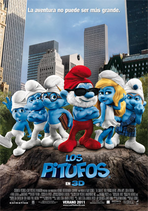 poster de Los Pitufos