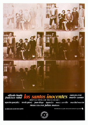 poster de Los santos inocentes
