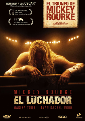 Carátula frontal de El Luchador (The Wrestler)