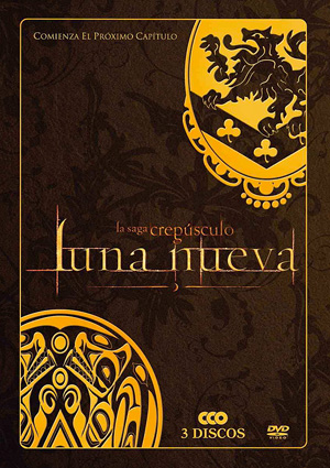 Carátula frontal de La saga Crepsculo: Luna nueva: Edicin Coleccionista