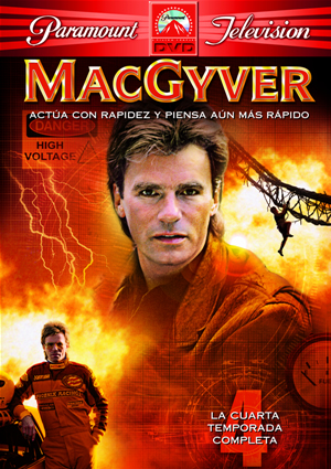 Carátula frontal de MacGyver: 4 temporada