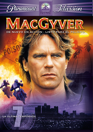Carátula frontal de MacGyver: 7 temporada