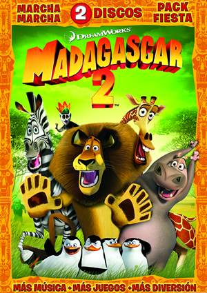 Carátula frontal de Madagascar 2: Edicin especial
