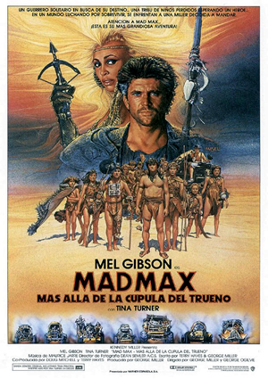 poster de Mad Max 3: Ms all de la cpula del trueno