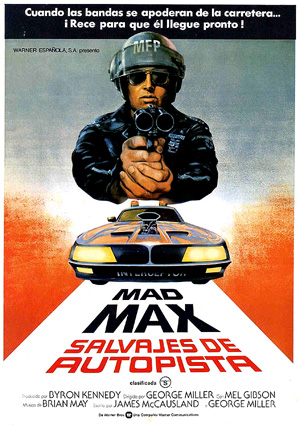 poster de Mad Max: Salvajes de autopista