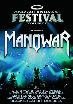 Carátula frontal de Manowar: Magic Circle Festival volumen 1