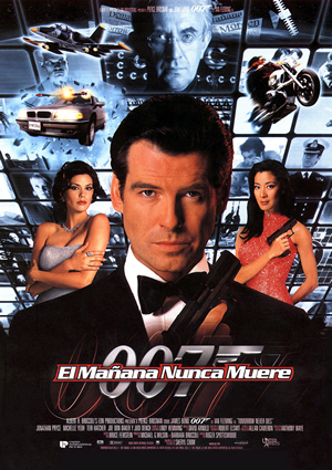 poster de James Bond 18: El ma�ana nunca muere