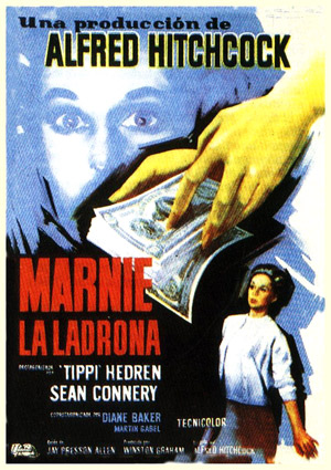 poster de Marnie, la ladrona