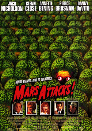 poster de Mars Attacks!