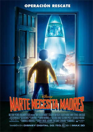 poster de Marte necesita madres