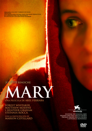 Carátula frontal de Mary (Abel Ferrara)