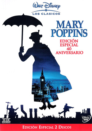 Carátula frontal de Mary Poppins: Edicin Especial 40 Aniversario