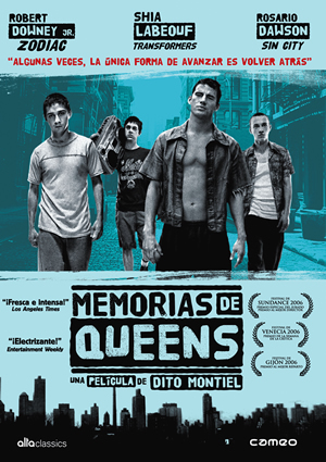 Carátula frontal de Memorias de Queens