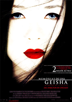 poster de Memorias de una Geisha