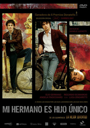 Car&aacute;tula frontal de Mi hermano es hijo �nico
