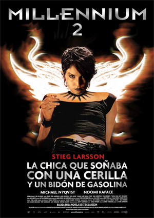 poster de Millennium 2: La chica que soaba con una cerilla y un bidn de gasolina